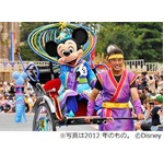 TDLの&ldquo;七夕&rdquo;今年は2週間に、ミッキーかたどった吹き流しも登場。