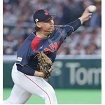 宮城の力投　野球