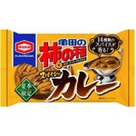 「亀田の柿の種」カレー味再び、スパイス14種類で深みのある味に。