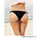 長谷川潤&ldquo;プリン&rdquo;とした美尻、「きれーーーい♪」「エロい〜！」。