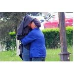 【写真】お年寄りに有料で&ldquo;ブチュー&rdquo;、中国のライトな風俗サービス。