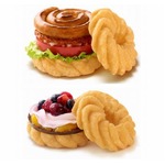 モスが&ldquo;ドーナツ&rdquo;で具材挟む、独自開発のフレンチクルーラーで。