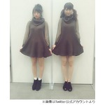 木崎ゆりあとゆきりんに奇跡、偶然同じ服＆元SKE今出も同時に着ていた。