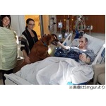 死迫る主人に愛犬&ldquo;さよなら&rdquo;、病室で撮影の対面写真に大きな反響。