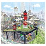 花やしきに新アトラクション、既存遊技施設の上に人工地盤作り設置。