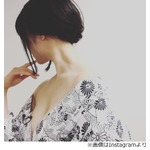 森下悠里が浴衣姿でポロリ寸前、セクシーな一枚にファンも大喜び。