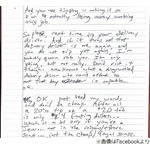 チップ払わなかった客に4ページの&ldquo;脅迫文&rdquo;