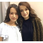 舞川あいく「姉妹みたい」14歳後輩と2ショット
