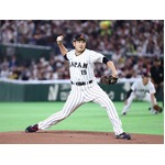 力投する菅野　野球