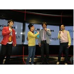 パンブー＆スリムが沖縄映画祭トーク、それぞれの思い出を語る。