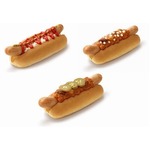 モスのソーセージがより大きく、ホットドッグ3種類をリニューアルへ。