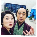 高岡早紀がまさかの&ldquo;変顔&rdquo;、時代劇で共演の松尾スズキと対決。