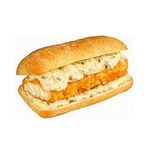 ケンタに新フィッシュサンド、具だくさんのタルタルソースが特長。