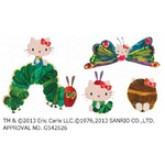 はらぺこあおむし&times;キティ実現、幼虫ボディやさなぎのデザインも。