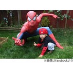 重病我が子のため父が&ldquo;変身&rdquo;、親子が共に愛するスパイダーマンに。