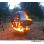 スター・ウォーズ&ldquo;デス・スター&rdquo;型の焚き火台