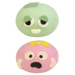 ガチャピン＆ムックの中華まん、ファミリーマートが各50万食限定で。