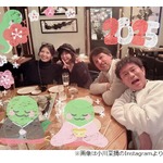 小川菜摘、新年は夫のダウンタウン・浜田雅功らと「笑顔で始まりました！」