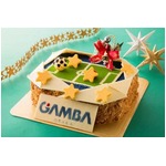 ガンバ新スタジアム型のケーキ、クリスマス向けに100個限定販売へ。