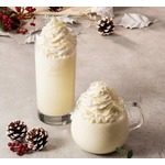 &ldquo;大人のホワイトクリスマス&rdquo;テーマのラテ