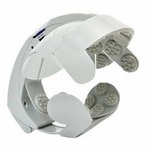 USBヘルメットで頭皮ぶるぶる、心地よい刺激でゆったりリラックス。