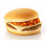 マックにミートソースバーガー、期間限定のスペシャルチーズバーガー。