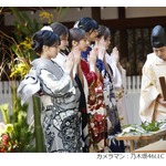 2013年から続く乃木坂46恒例の&ldquo;成人式&rdquo;、五百城茉央らが晴れ着姿披露