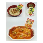 永谷園監修「お茶づけケーキ」「かに玉ケーキ」