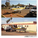 飛行機でパブに飲みに来た男、「地上走っただけで空飛んでない」と主張。