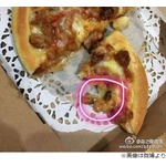 宅配ピザにゴキブリ混入、具と見分けつかず&hellip;