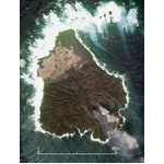 【写真】西之島が東京ドームの約6倍に、昨年11月から依然火山活動続く。