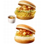 「蒙古タンメンバーガー」爆誕、バンズで米挟んだ「蒙古丼バーガー」も。