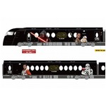 特急ラピートのSWデザイン決定、黒基調の&ldquo;スターフィールド&rdquo;で覆う。