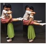 芳根京子&times;ももクロ百田でアクロバティック「4」