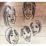 上手？下手？ 綾小路翔が&ldquo;ももクロ似顔絵&rdquo;