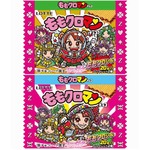 ももクロとビックリマンコラボ、シール22種の「ももクロマンチョコ」。