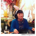 たんぽぽ川村&ldquo;うさ耳&rdquo;姿披露、渋い顔もファンは「似合ってる！」。