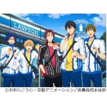 「Free!」5人がローソンで買物、第2期制作決定でキャンペーン実施。