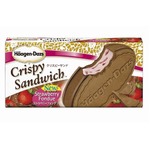 苺感たっぷりのハーゲン新商品、濃厚チョコとストロベリーのコンビ。