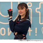 矢田亜希子「『おまんら、許さんぜよ！！』言えた」&ldquo;スケバン刑事&rdquo;姿に反響