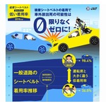 今なお低い&ldquo;後席シートベルト&rdquo;の着用意識