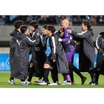 喜ぶ川崎イレブン　Ｊリーグ