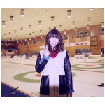 山崎あおいがカーリング応援、協会公認オフィシャルサポーター抜擢。