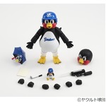 自由奔放つば九郎を完全再現、アイテム沢山のアクションフィギュア。