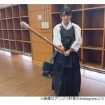 アンゴラ村長「縄跳びより長く習った」剣道歴10年の腕前を披露