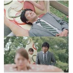 ピザ子とバガ子に揺れる織田、「ペプシスペシャル」CMでコミカル演技。