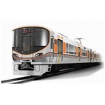 大阪環状線に新車両323系投入、親しまれたオレンジ基調＆先進的な外観。