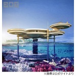 世界最大の海中ホテル建設へ、切り離せる海上の5つの&ldquo;円盤&rdquo;と共に。