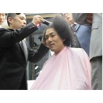 トータル藤田がアフロに別れ、10年続けた髪型から坊主頭にチェンジ。