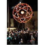 ともされた聖火